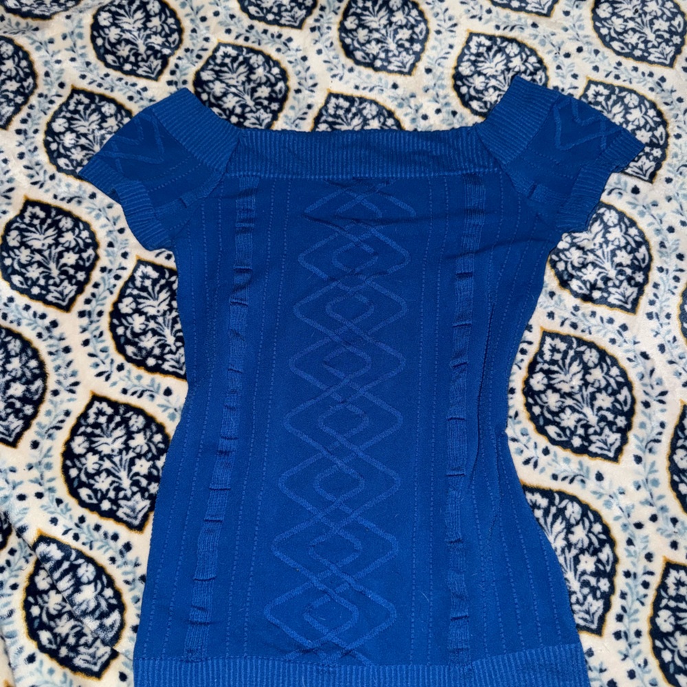 Elegant Blue Blouse